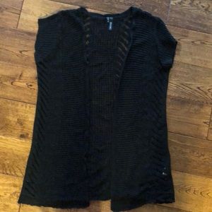 Short sleeve cardigan